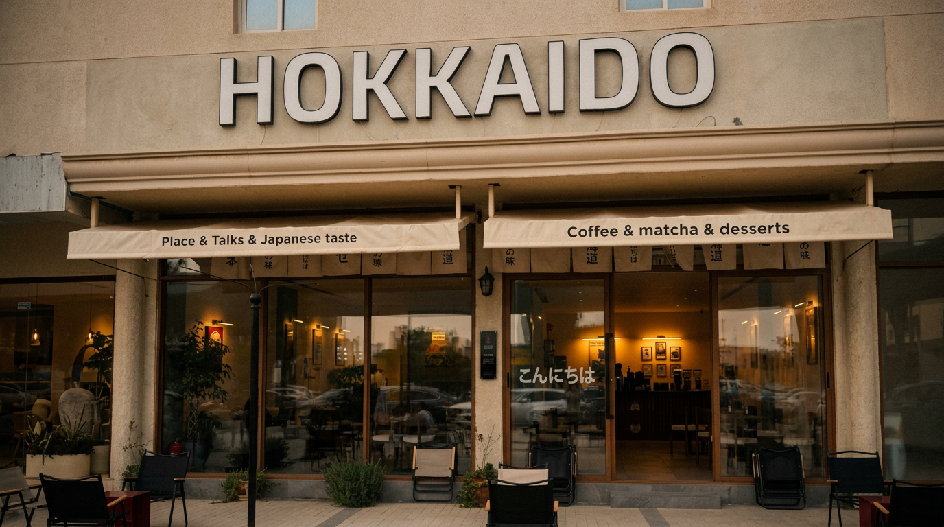Hokkaido Cafe interior